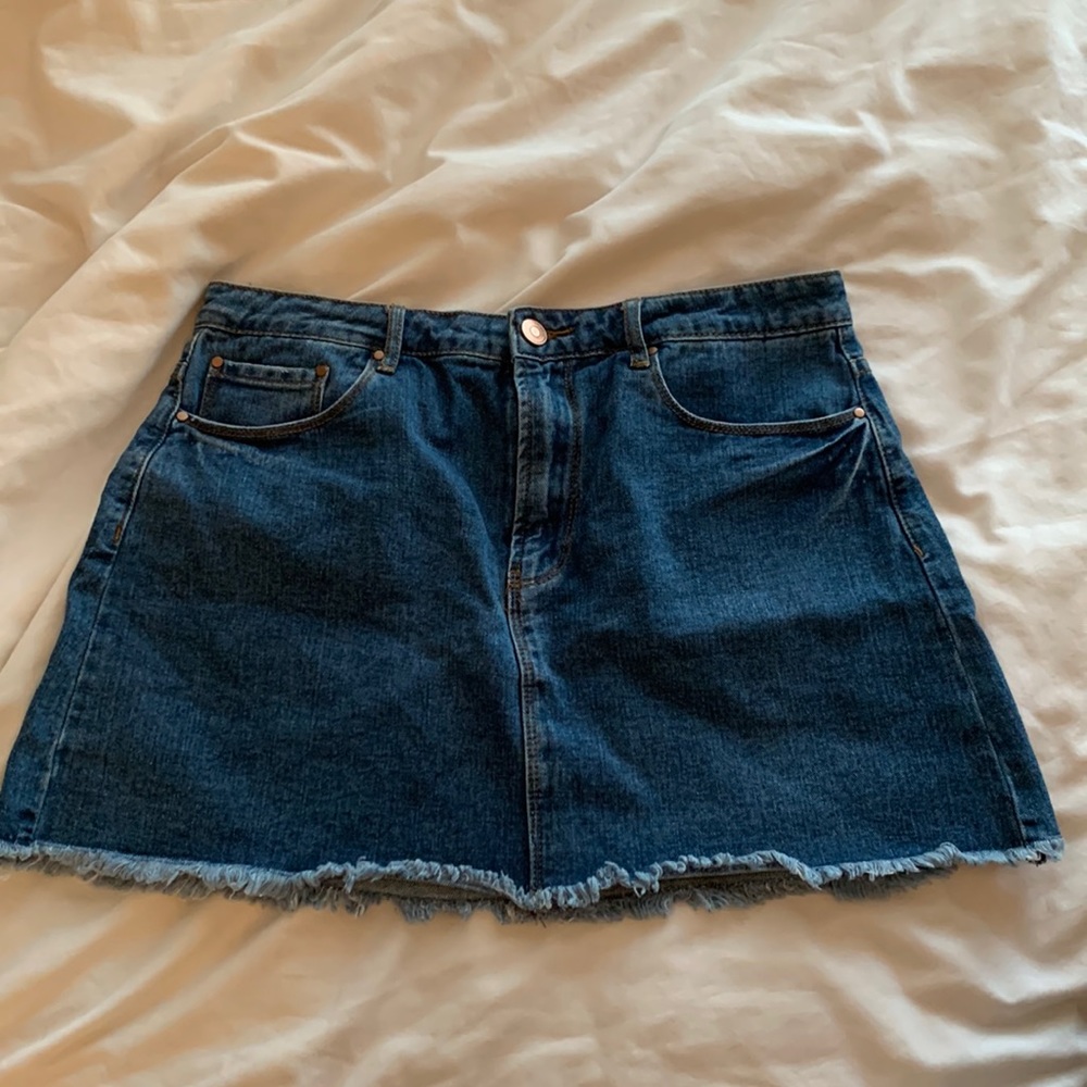 NWT jean skirt